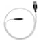 Ventev Chargesync Flat USB A to Apple Lightning Cable 3ft, White FC3-WHT256523 - alternate 1